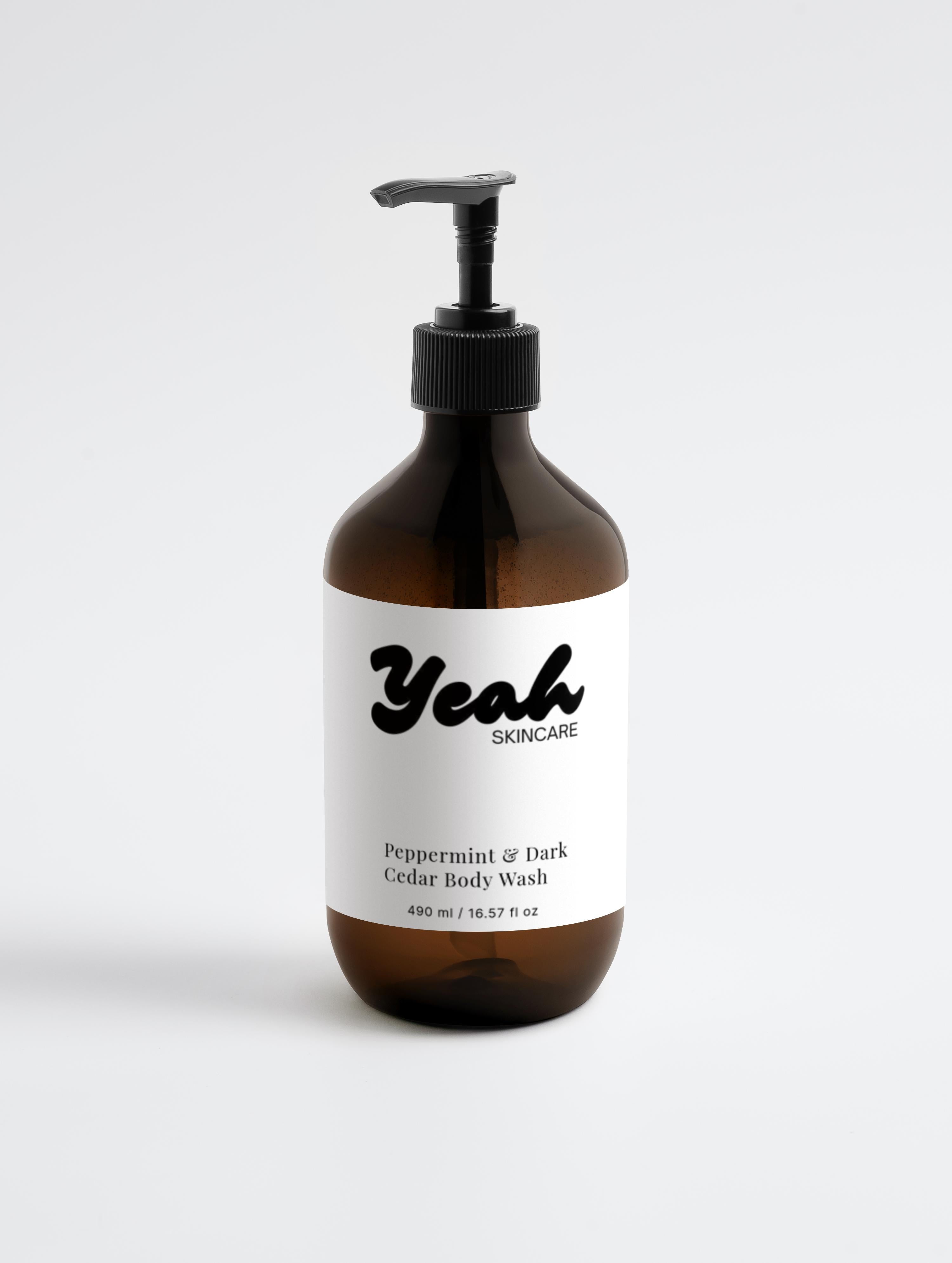Peppermint & Dark Cedar Body Wash