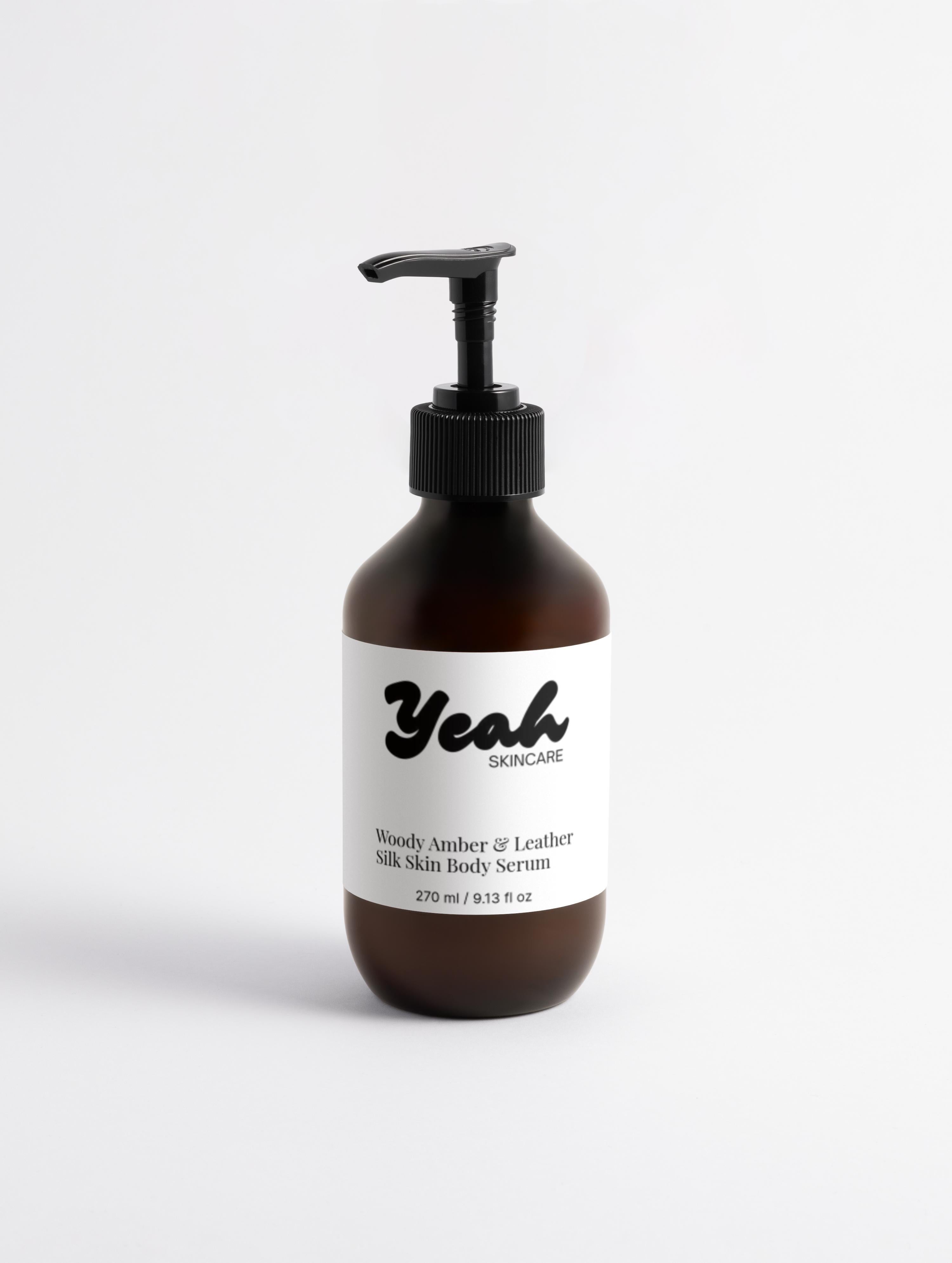 Woody Amber & Leather Silk Skin Body Serum